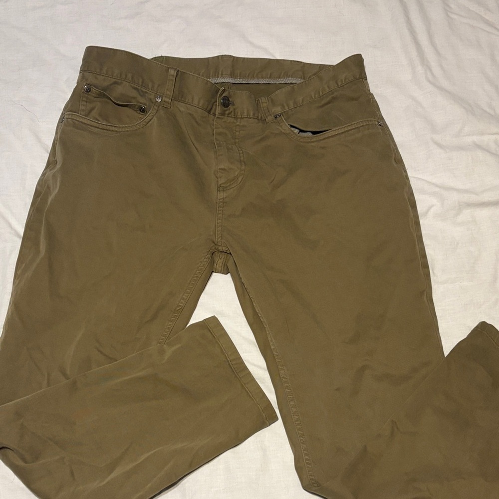 Brooks Brothers Men's Khaki Chinos